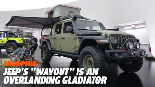 The Jeep Wayout Concept Is a 2020 Jeep Gladiator Turned Into an Overlanding Beast